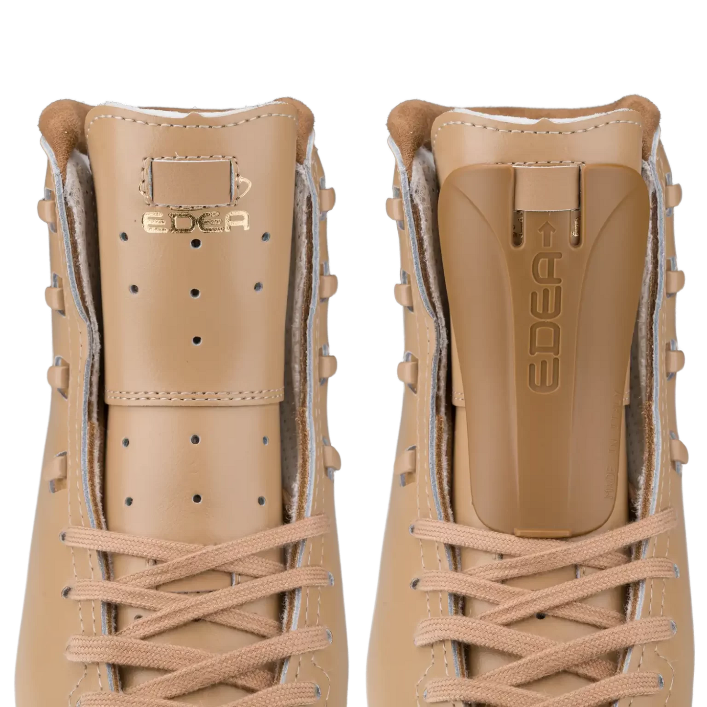 Edea Show Girl 4 Hook Style Tan Beige Ice Skates