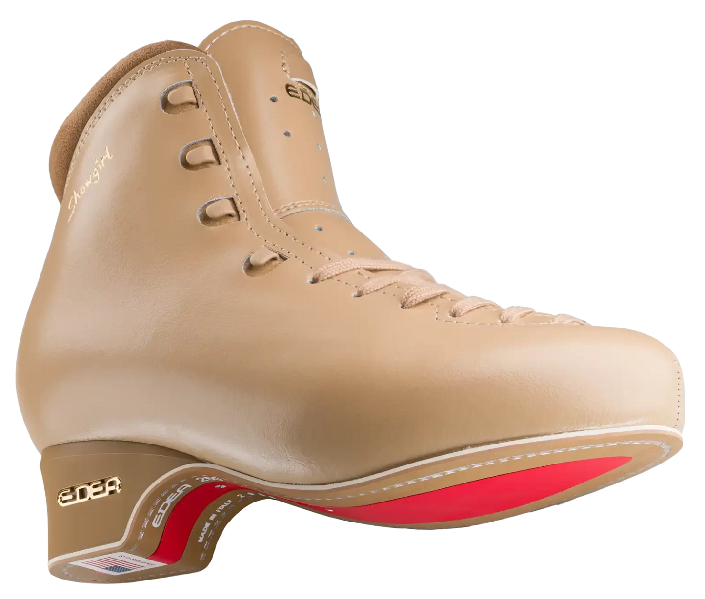 Edea Show Girl 4 Hook Style Tan Beige Ice Skates